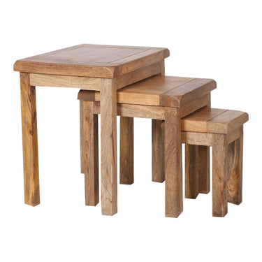 Orwell Mango Wood Nest of Tables - view 3