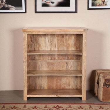 Orwell Mango Wood Small Bookcase - view 3