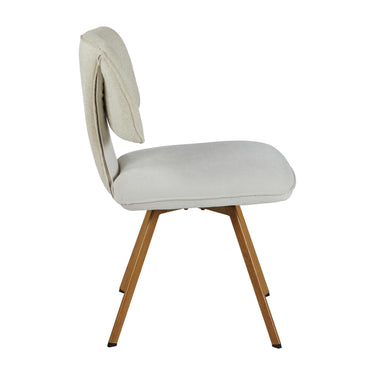Paloma Fabric Dining Chair - Natural – studio view 3