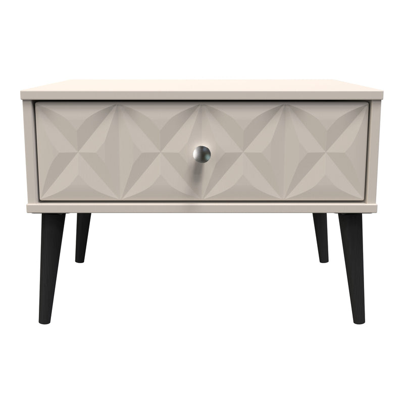 Pixel 1 Drawer Wide Bedside Cabinet