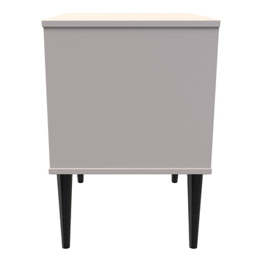 Pixel 2 Drawer Bedside Cabinet in Kashmir Matt, side view