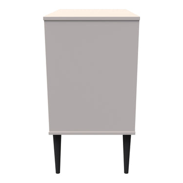 Pixel 3 Drawer Midi Chest of Drawers in Kashmir Matt, side view