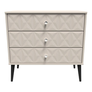 3 Drawer Wide Chest of Drawers