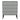 Pixel 4 Drawer Wide Chest of Drawers in Dusk Grey, front view