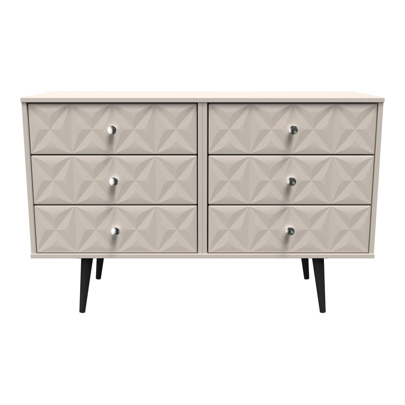 Pixel 6 Drawer Double Chest of Drawers