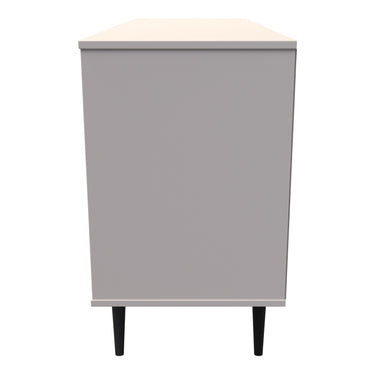 Pixel 6 Drawer Double Chest of Drawers in Kashmir Matt, side view