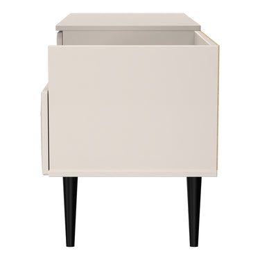 Pixel Split Level TV Unit in Kashmir Matt, side view