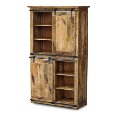 Ranchi Mango Wood Bookcase - 100cm Wide - view 3