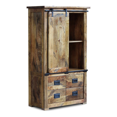Ranchi Mango Wood Bookcase - 90cm Wide - view 2