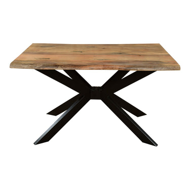 Ranchi Mango Wood Live Edge 1.35m Dining Table - view 2