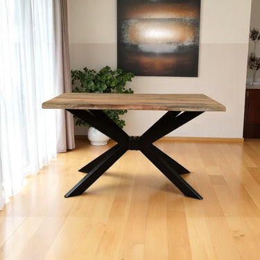 Ranchi Mango Wood Live Edge 1.35m Dining Table - view 4