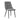 Rhett Chenille Effect Dining Chair - Grey – studio view 1
