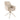 Rialto Tweed Swivel Dining Chair - Natural – studio view 1