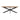 Sadina 200cm oval dining table in oak effect, straight-on side view showing slim top and black starburst legs