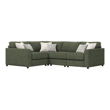 Selby 1 Corner 2 Fabric Sofa in Ravel Forest fabric
