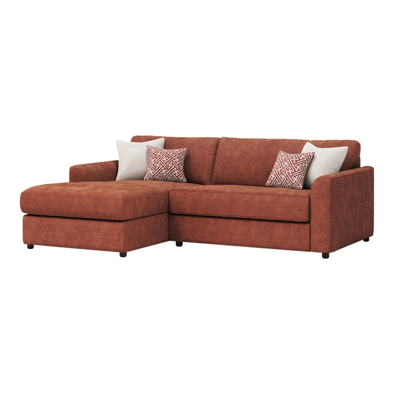 Selby Left Hand Chaise Fabric Sofa