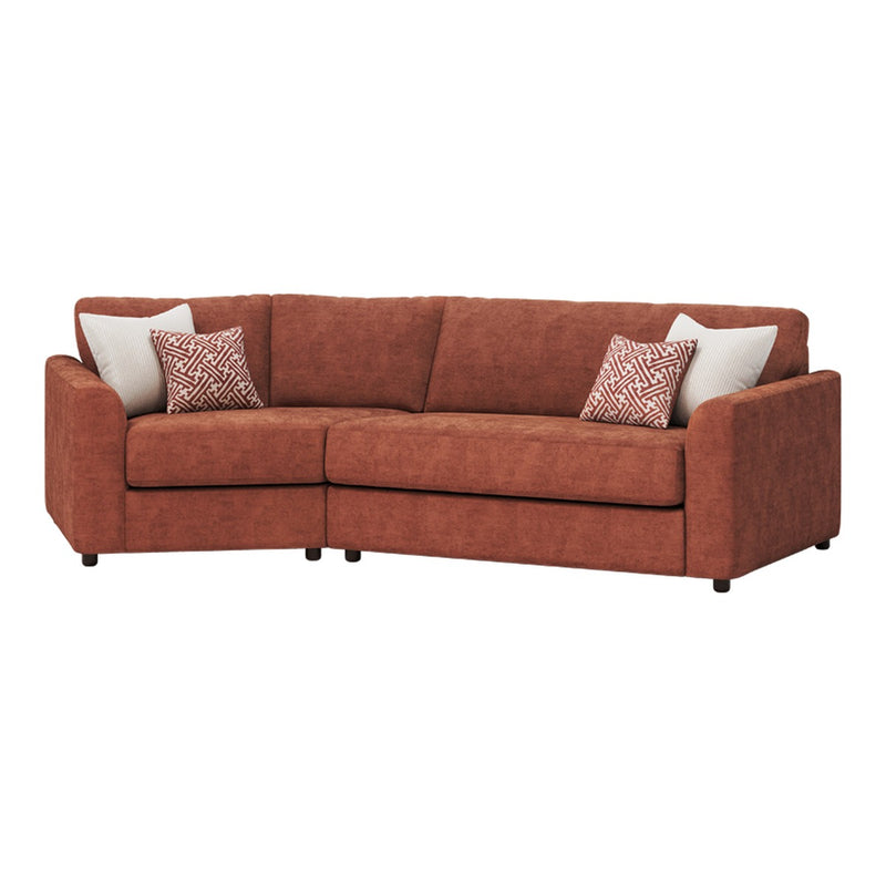 Selby Left Hand Cosy Corner Fabric Sofa