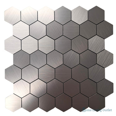 Self Adhesive 3D Mosaic Wall Tiles - Hexagon - 30cm x 30cm (10 Pack) – image 2