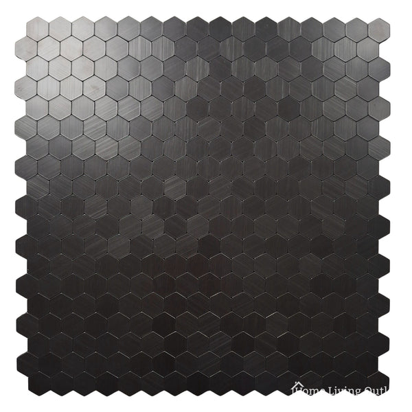 Black fabric swatch