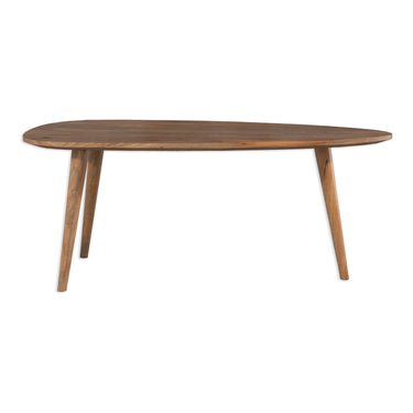 Soren Mango Wood Abstract Coffee Table - view 2