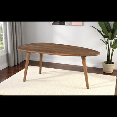 Soren Mango Wood Abstract Coffee Table - view 3