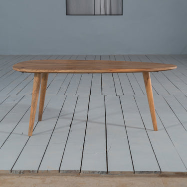 Soren Mango Wood Abstract Coffee Table - view 4