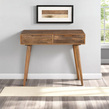 Soren Mango Wood Console Table - view 2