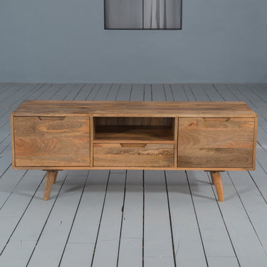 Soren Mango Wood Large TV Unit - view 3