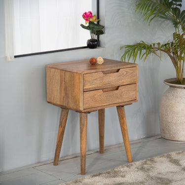 Soren Mango Wood Side Table - view 3