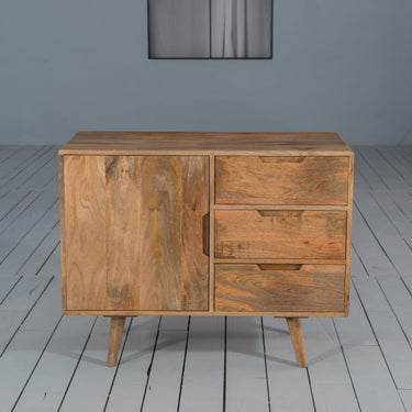 Soren Mango Wood Small Sideboard - view 3