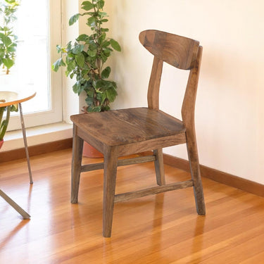 Soren Mango Wood Wooden Dining Chair - view 2