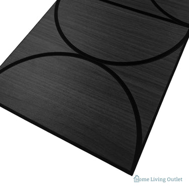 Superlightweight Halo - Self Adhesive Acoustic Wall Panels - 120cm x 30cm (4 Pack) – Black Oak