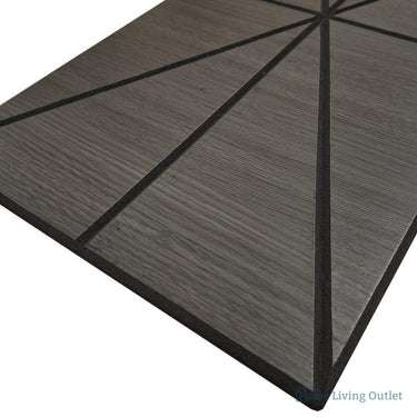 Superlightweight Harlequin - Self Adhesive Acoustic Wall Panels - 120cm x 30cm (4 Pack) – Black Oak