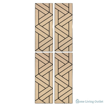 Superlightweight Lattice - Self Adhesive Acoustic Wall Panels - 120cm x 30cm (4 Pack) – image 3