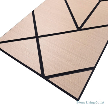 Superlightweight Shard - Self Adhesive Acoustic Wall Panels - 120cm x 30cm (4 Pack) – Premium Oak