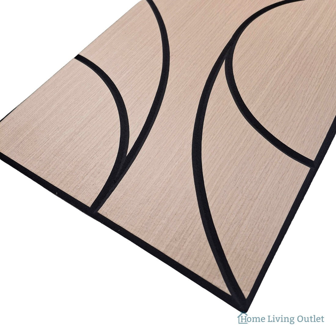 Superlightweight Spiral - Self Adhesive Acoustic Wall Panels - 120cm x 30cm (4 Pack) – Premium Oak