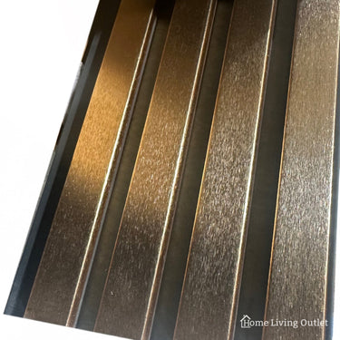 WPC Wall Panels - Wood Effect Slatted Wall Panels - 235cm x 15cm (14 Pack) – image 4