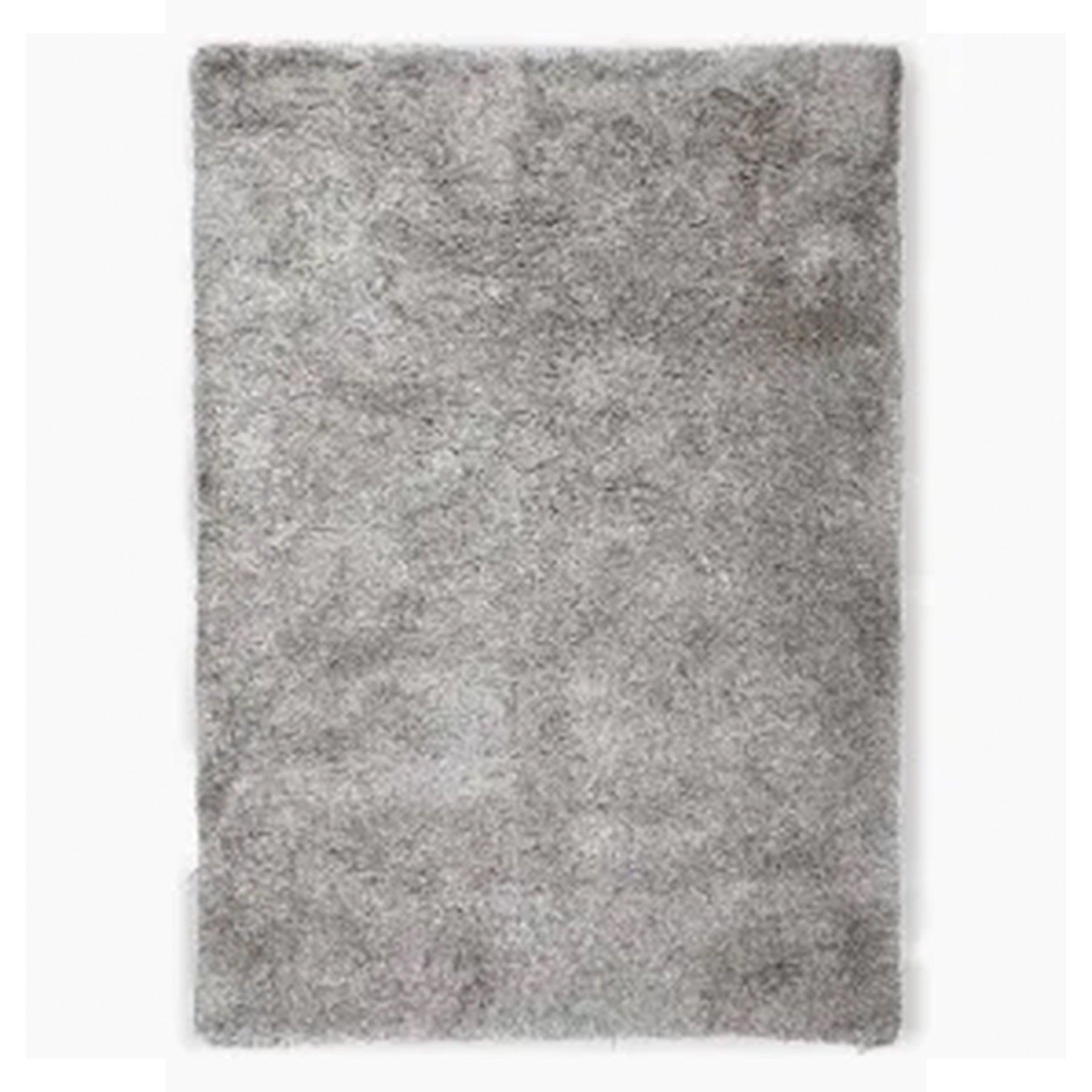 Chiffon Plain Silver Rug - Medium