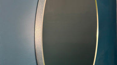 Sofology Renee Round Silver Wall Mirror