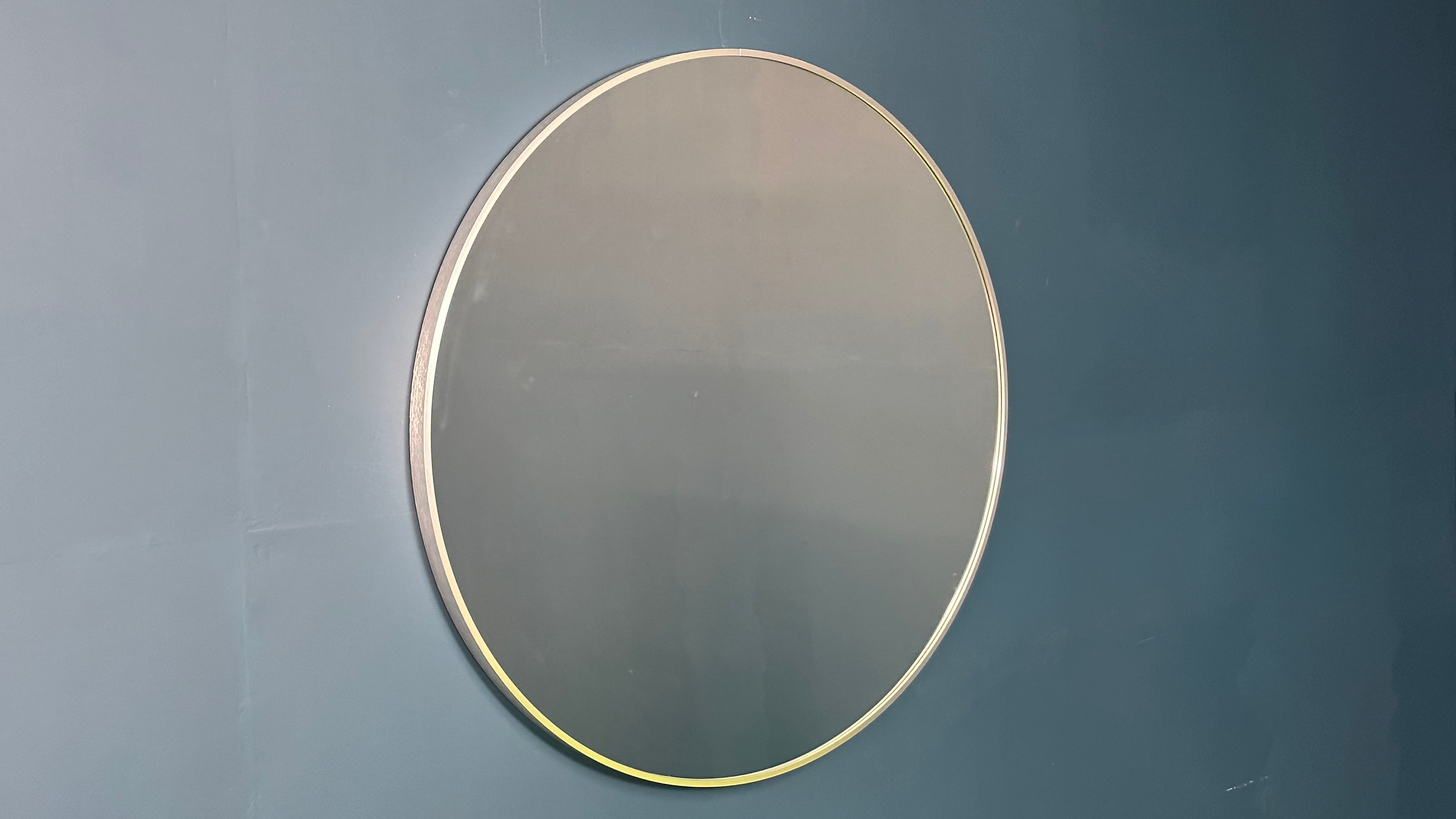 Sofology Renee Round Silver Wall Mirror