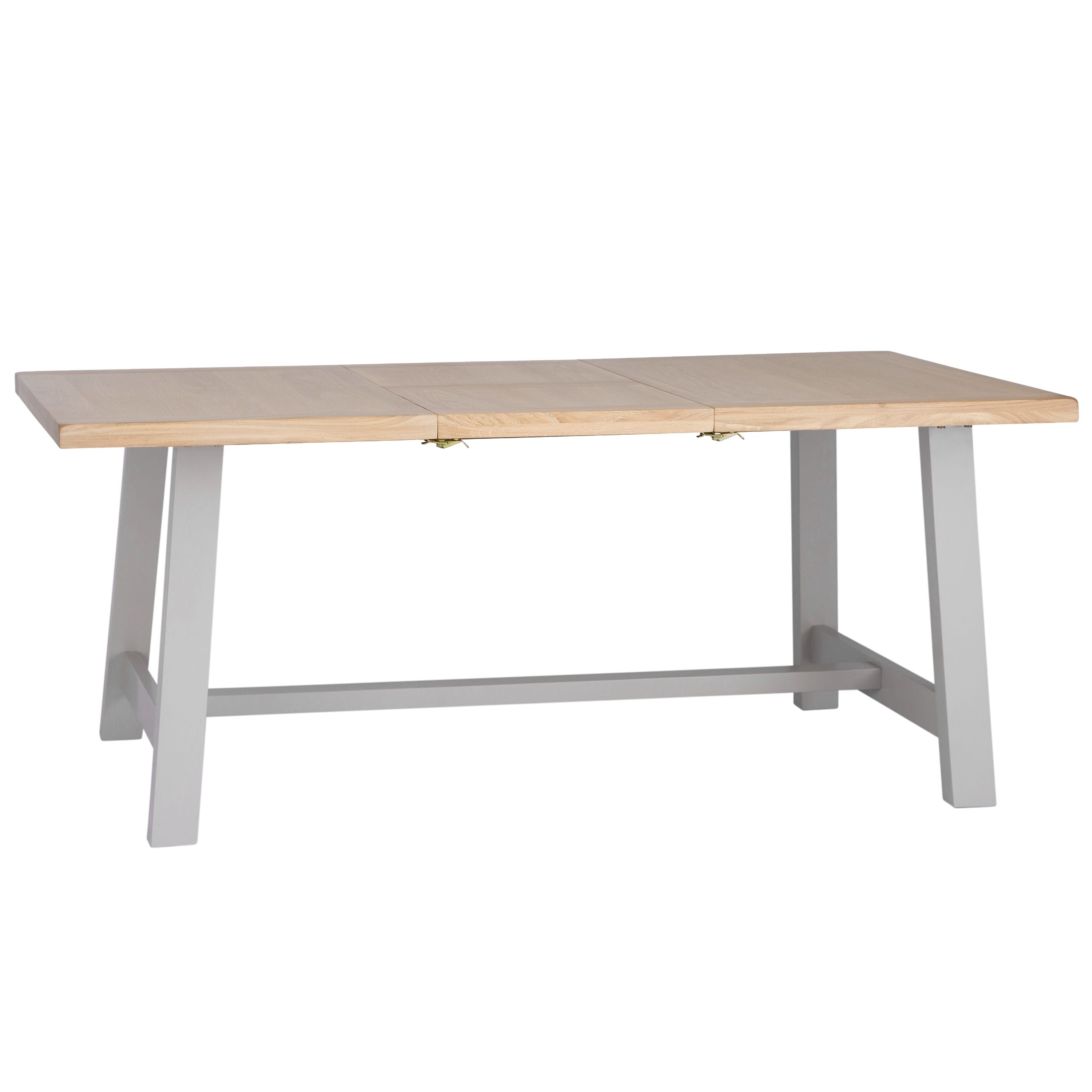 Earl Dining Grey - 1.8m Refectory Butterfly Extending table